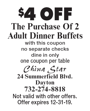$8 OFF Any Dine-In Purchase of $60 or More